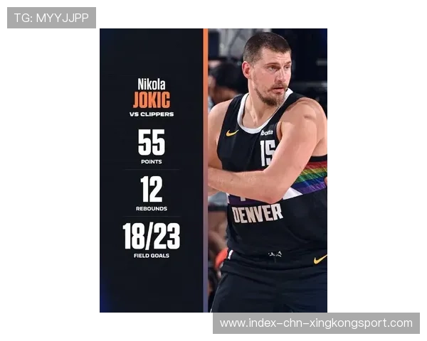 约基奇篮板二次得手,掘金始终领先